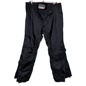 REV'IT Padded Pants Men's Medium Goretex Black Motorcycle Riding Waterproof Tour